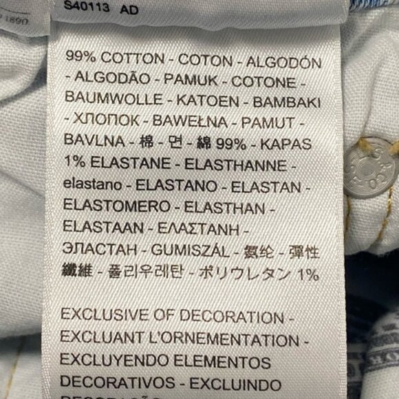 Levi’s 501 Skinny Jeans Light Blue Size 28x28 — Women’s - Picture 9 of 11